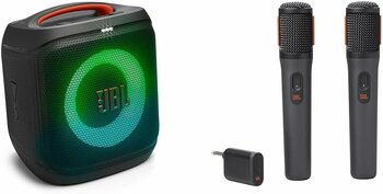 JBL PartyBox Encore Essential 2 Taşınabilir Hoparlör ve Kablosuz Mikrofon Seti