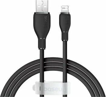 Baseus Ultra Hızlı 1.2 metre Siyah Lightning Şarj Kablosu