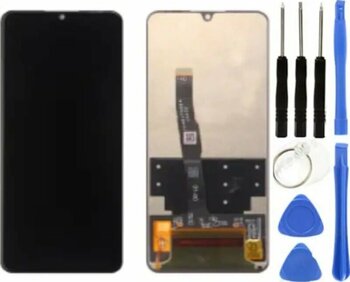Te Huawei P30 Lite Uyumlu Hk Lcd Ekran Dokunmatik + Tamir Seti Standart
