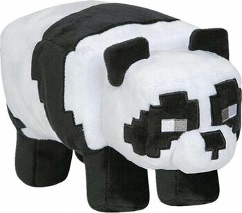 Minecraft Panda Peluş Oyuncak 30 Cm Beyaz - Siyah