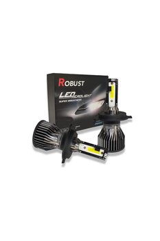 ROBUST H4 Led Xenon Far Ampulü Yeni Nesil Mini 8000 Lumen 36 Watt