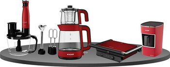 Arçelik Resital 4'lü Kırmızı Elektronik Çeyiz Seti