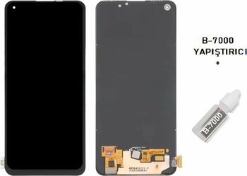 Tkgz - Oppo Reno 6 Uyumlu Lcd Ekran Dokunmatik Orijinal +B-7000