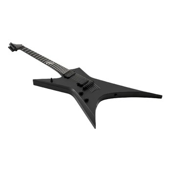 Solar X2.6C LH 6 Telli Solak Elektro Gitar (Carbon Black Matte)