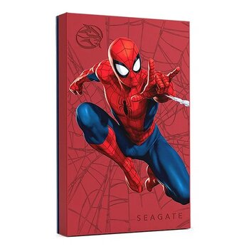 Seagate Firecuda Marvel Spider-Man Special Edition 2 TB Kırmızı USB 3.2 Harici Sabit Disk