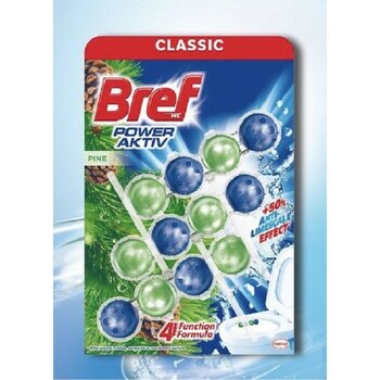 Bref Wc Power Aktif 3'lü Blok güçlü Formül Ferahlık ve Kireç Önleyici Etki Bref