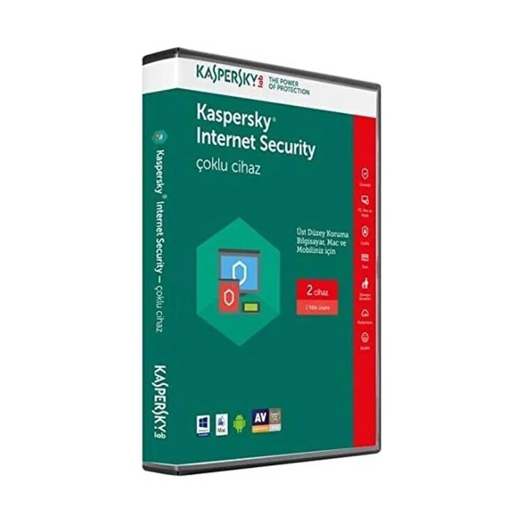 Kaspersky Kıs Internet Securty 2 Kullanıcı 1 Yıl