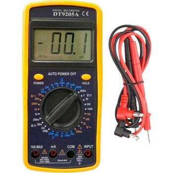 Tunex DT9205A+ Dijital Multimetre Ölçü Aleti - 0 - 1adet