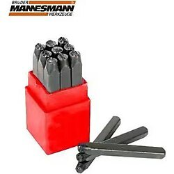 Mannesmann 245-10 Rakam Zımba Seti 10 mm