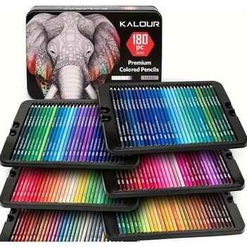 Kalour 180 Kuru Boya Kalem Seti