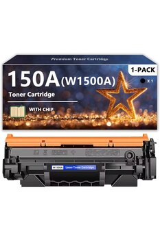 HP 150A W1500A ÇİPLİ Toner Cartridges Laserjet M111 MFP M141 Series, 1 Pack