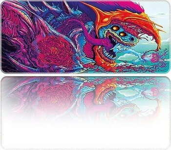 HELİXSUN Hyper Beast Mouse Pad Büyük Boy Gaming Oyuncu Xl 70x30 Cm