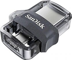 SanDisk Ultra Dual Drive m3.0 SDDD3-256G-G46 256 GB Flash Bellek