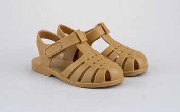 Igor Bebek Çocuk Sandalet Suni Deri Taba Renk Casual Kullanım İçin 28 Numara - Kahverengi