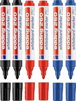 Edding 260 Beyaz Tahta Kalemi 6'lı