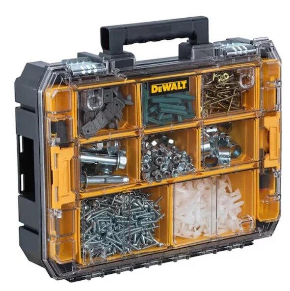 Dewalt Tstak Ağır Hizmet Tipi Şeffaf Kapaklı Takım Çantası DWST17805