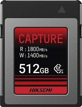 HIKSEMI 512 GB CAPTURE CFEXPRESS TYPE B CARD 1800 MB/sn