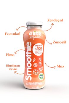 Elite Naturel Organik %100 Smoothıe Turuncu 200 Ml