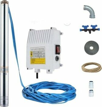 Alarko 4sdm4/10 Dalgıç Pompa - 1 Hp -220V- 20 mt Kablolu - Panolu (55 Mss - 3,6 M³/h)