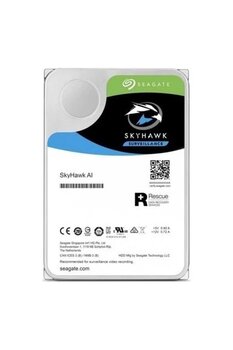 Seagate 12TB Skyhawk ST12000VE0001 256MB 7200RPM Sata-3 Güvenlik Diski