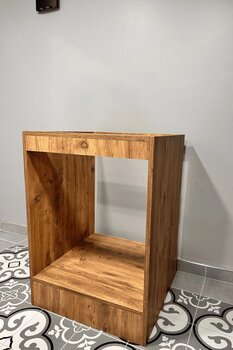 Dekomonte Standart 60 cm Ankastre Dolabı Ankastre Modül Dolap Fırın Ocak Dolabı Bazalı