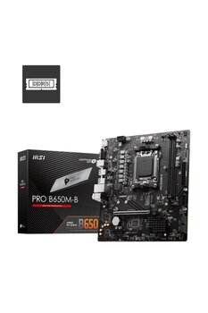 MSI DDR5 AMD B650 AM5 Soket DDR5 6800+(OC)MHz mATX Anakart