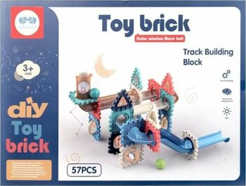 Sunman Toy Brick 3D 3-6 Yaş 57 Parça Yapı Blokları