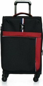 U.S. Polo Assn.  Siyah Kumaş Unisex Kabin Boy Valiz PLVLZ22801CK