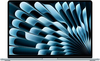 Apple 2025 M4 çipli 15 inç MacBook Air Laptop: 15.3 inç Liquid Retina Ekran, 24GB Birleşik Bellek, 512 GB SSD Depolama, 12MP Center Stage Kamera, Touch ID; Gök Mavisi