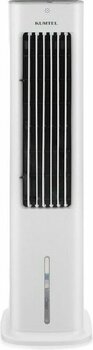 Kumtel Portatif Buharlı Kanatsız Kule Vantilatör 55W Uzaktan Kumandalı 3 Hızlı Enerji Tasarruflu - Beyaz