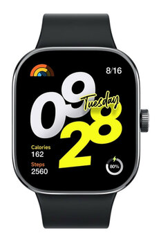 Xiaomi Redmi Watch 4 Akıllı Saat Siyah (Xiaomi Türkiye Garantili) Sesli Görüşme Özellikli