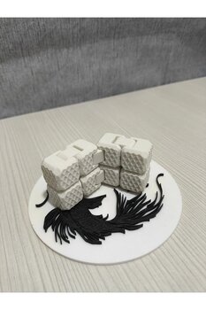 EQUBE 3D Tel Örgü Desenli Sonsuz Küp - Stres Küpü - Hareketli Küp