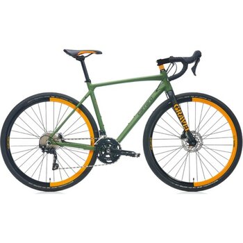 2026 Carraro Gravel G2 Hd Yol Bisiklet - Haki - Siyah - Turuncu - 52 CM