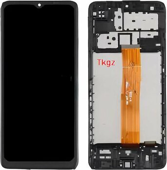 Tkgz - Samsung Galaxy M12  - Sm-M127 Uyumlu Lcd Ekran Dokunmatik Orijinal Çitali