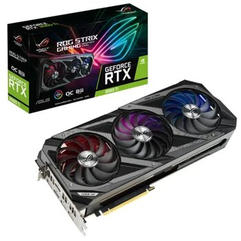 Asus ROG Strix GeForce RTX 3060 Ti OC ROG-STRIX-RTX3060TI-O8G-GAMING 8GB GDDR6 256Bit DX12 Gaming Ekran Kartı