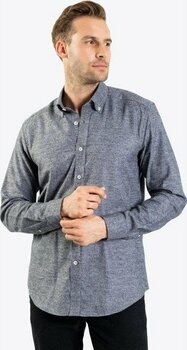 Karaca Erkek Slım Fıt Gömlek-Siyah - Siyah - S