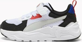 Puma 400660 01 Trinity Lite Mıd Erkek Çocuk Ayakkabı - Beyaz - 35