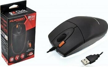 Platoon PL-1099 Siyah Optik Kablolu Mouse