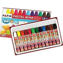 Fatih 12'li 144 Adet Karton Kutu Pastel Boya