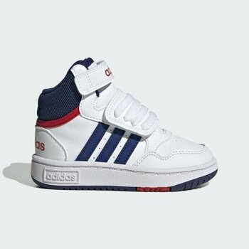 Adidas Sportswear GZ9650 Hoops Mid Shoes - 22 - Beyaz - Mavi