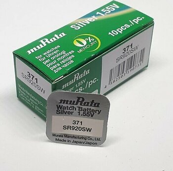 Murata Sony 371 SR920SW 1,55V Saat Pili - 10 ADET