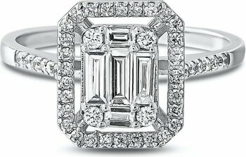 Ariş Pırlanta Baget Yüzük - 20