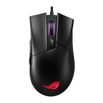 Asus Rog Gladius Ii Core Fps Oyuncu Mouse - 6200 Dpi Sensor, Aura Sync Rgb, Örgülü Kablo