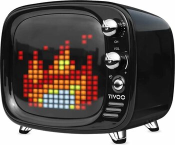 Divoom Tivoo Retro Siyah 6W Bluetooth Hoparlör