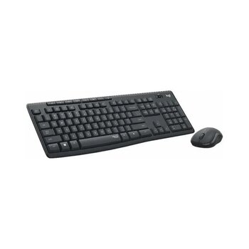 Logitech Mk295 Q Türkçe Kablosuz Siyah Klavye+ Mouse