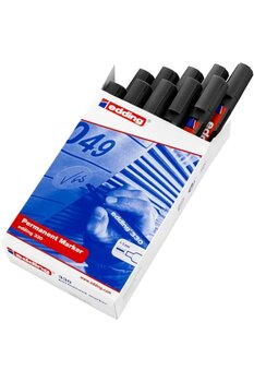 Edding 330 Permanent Markör Kalem (Yeniden Doldurulabilir) 1-5Mm Siyah (10 Lu Paket)