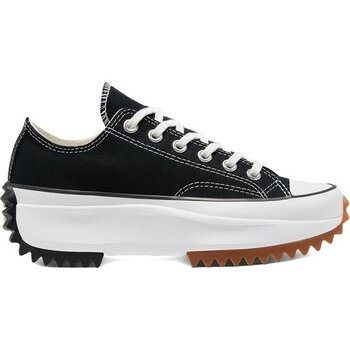 Converse Run Star Hıke Canvas Platform Low Top 168816C Siyah Günlük Sneaker Ayakkabı - 41