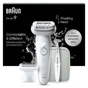Braun Silk-épil 9 9-241 Beyaz Epilatör