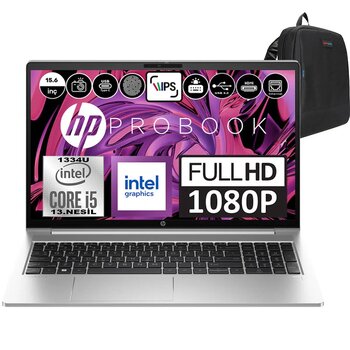 Hp Probook 450 G10 Intel Core I5 1334u 16gb 1tb Ssd Intel® Iris® Xᵉ Freedos 15.6" Fhd Taşınabilir Bilgisayar 9b9h3eaf07 + Weblegelsin Çanta