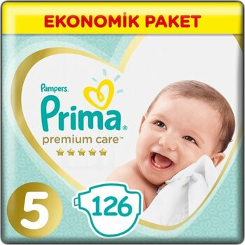 Prima Premium Care Bebek Bezi 5 Beden 11-18 Kg 126 Adet
